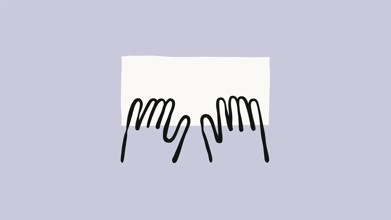 Flowing data ribbon